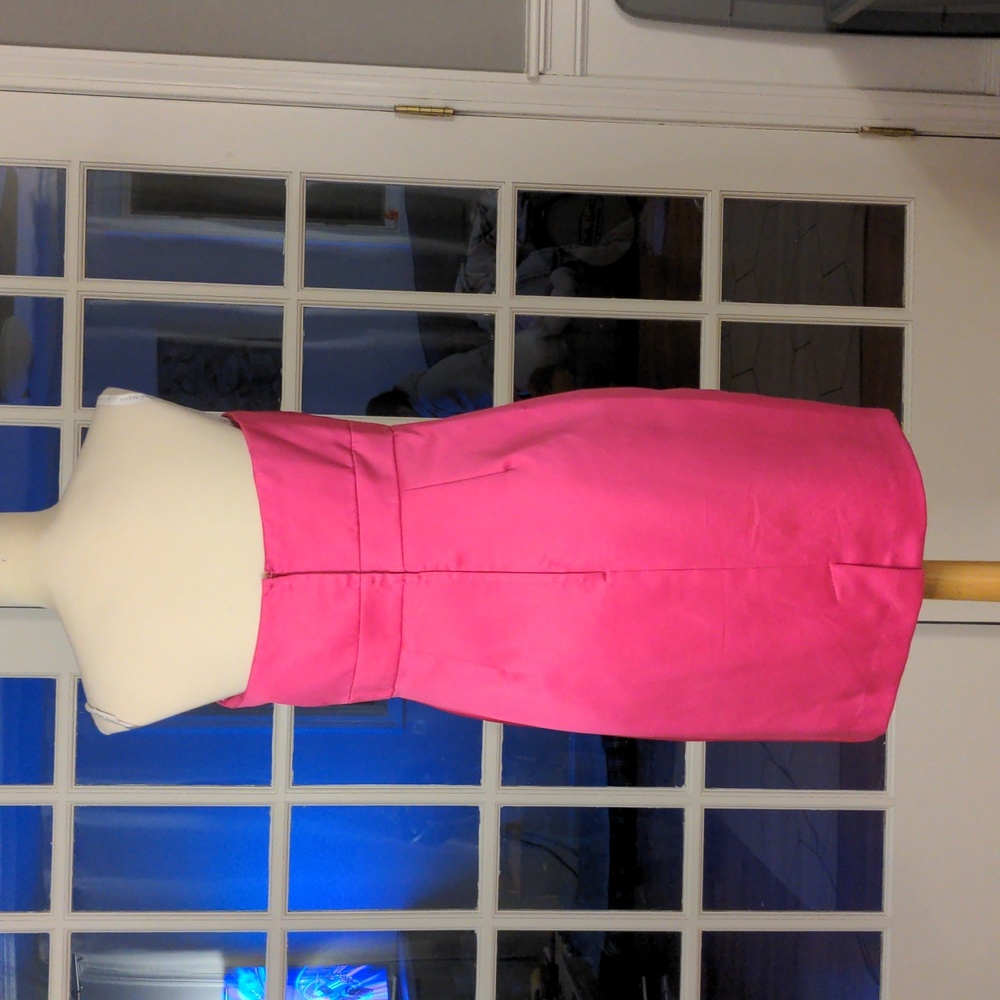 Alfred Angelo Barbie Pink Strapless dress size 10 - Picture 3 of 6